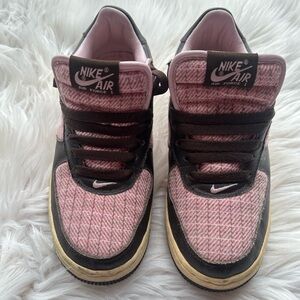 Nike Air Force 1 Woman 7.5 Brown & Pink